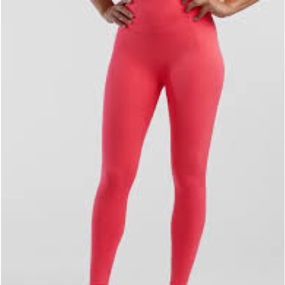 FP Movement by Free People Never Better leggings (hibiscus/pomegranate) sz M